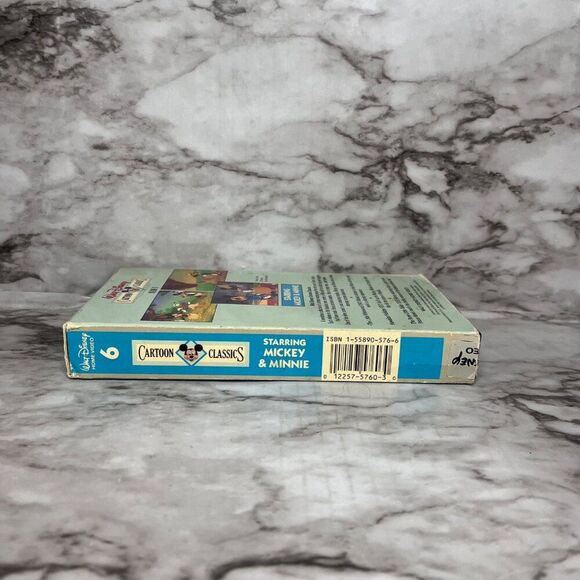 The Walt Disney Company | Walt Disney Cartoon Classics | Vol 6 | VHS | Not Rated - Picture 5 of 6